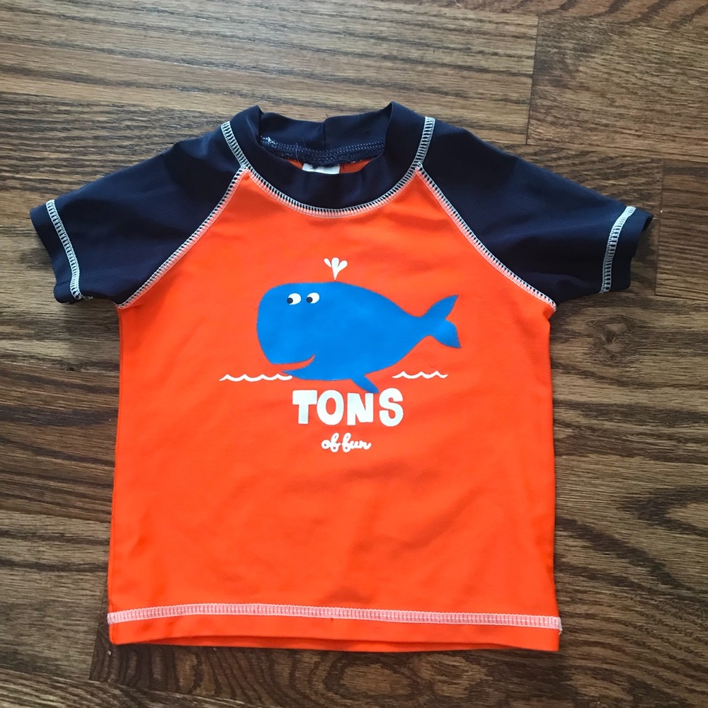 Toddler rash guard